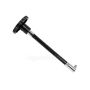 Agena Flexible Slow Motion Cable with Rosette Handle - 6.5"