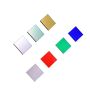 Antlia LRGB-V & SHO (S-II, H-a & O-III) Narrowband 3nm Pro Imaging Filter Set of 7 Filters - 50mm Square
