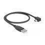 Pegasus Astro USB 2.0 Type A Male to Angled Type Mini-B Male Cable - 0.5m / 1.6ft Long (Pack of 2) # USB2MINI-05M