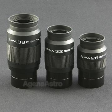 Agena 2" Super Wide Angle (SWA) 3 Eyepiece Set (26, 32 & 38mm)