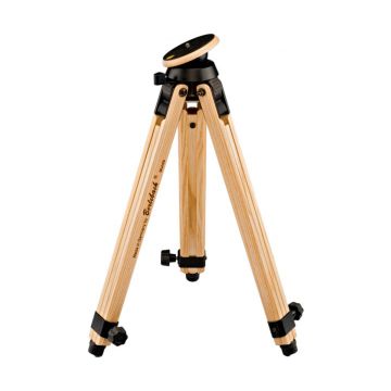 Berlebach Mini Tripod L-Maxi (Large) Version with Leveling - Natural # 50042