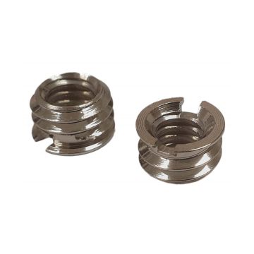 Berlebach Threaded Socket to Convert Female 3/8" Thread to Female 1/4" Thread # 320722