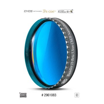 Baader CMOS-Optimized 5.5nm H-Beta Narrowband Filter - 2" Mounted # FCHBN-2 2961083