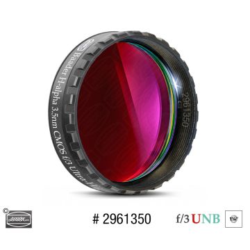 Baader CMOS-Optimized 3.5nm H-Alpha f/3 Ultra-Highspeed-Filter - 1.25" Mounted # FCHALMSU-1 2961350