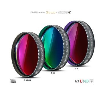 Baader CMOS-Optimized 3.5/4nm f/3 Ultra-Highspeed Filter Set (H-a/O-III/S-II) - 2" # FCSETMSU-2 2961643