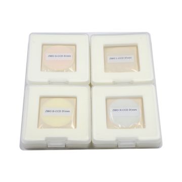 ZWO Premium LRGB Imaging Filter Set - 31mm Round Unmounted # LRGB-31