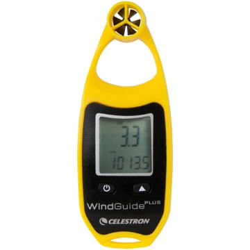 Celestron WindGuide Plus Anemometer / Wind Meter - Yellow # 48025