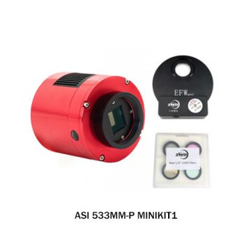 ZWO ASI533MM Pro Monochrome Astronomy Camera Kit with EFW Mini & 1.25" LRGB Filters # ASI533MM-P-MINIKIT-1