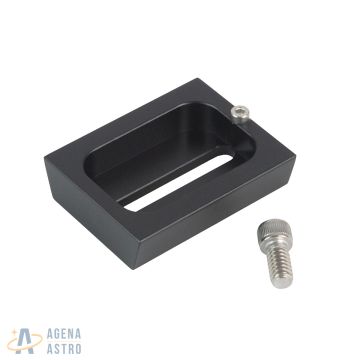 Agena V Series Vixen-Style Universal Dovetail Plate with 1/4"-20 Photo Screw - 55mm (2.1") Length # VR-55