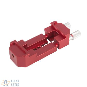 Agena D-V Series Losmandy/Vixen-Style Dovetail Saddle (Red) - 43mm (1.7") Length # DS-43
