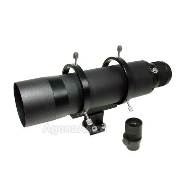 APM 14x80mm Straight Through Finder Scope with Bracket