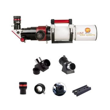 Lunt Solar 80mm f/7 Universal Day & Night Use Modular Telescope - Starter Package