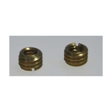 Berlebach Threaded Socket to Convert Male 1/4" Thread to Male 3/8" Thread # 32054