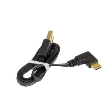 ZWO USB 2.0 Type A Male to Type C Male Cable (Angled) - 0.5m Long