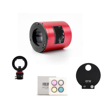 ZWO ASI6200MM Pro Full Frame Monochrome Astronomy Camera Kit with 2" EFW5, OAG-L & 2" LRGB Filters # ASI6200MM-P-KIT1
