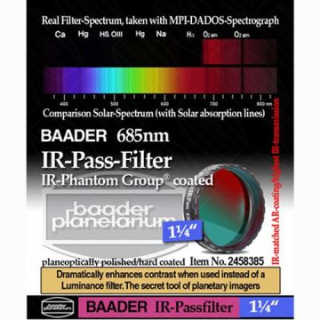 Baader IR-Pass Filter (685nm) - 1.25" # FIRP-1 2458385