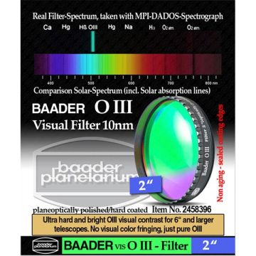 Baader O-III Nebula Filter - 2" # FOIII-2 2458396
