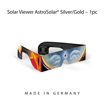 Baader Solar Viewer AstroSolar Silver/Gold Eclipse Glasses / Shades # 2459294 - Pack of 1