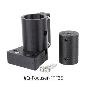 BuckeyeStargazer QHY Q Focuser Mounting Bracket for FeatherTouch FTF35xx Refractor Focusers # Q-Focuser-FTF35