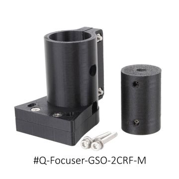 BuckeyeStargazer QHY Q Focuser Mounting Bracket for GSO 2" Dual Speed Crayford Focuser