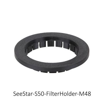 BuckeyeStargazer ZWO SeeStar Filter Adapter for 2" (M48x0.75 Thread) Filters 