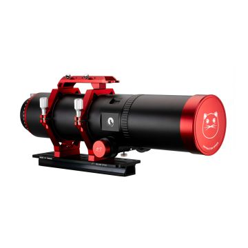 William Optics RedCat 91 WIFD f/4.9 Petzval Refractor Telescope (Black with Red Trim) # T-C-91