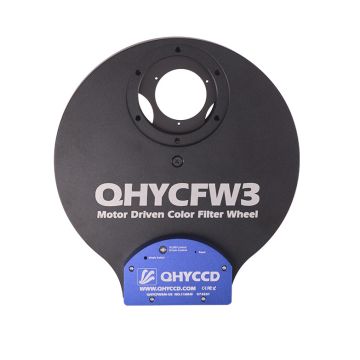 QHY 3rd Generation Medium Electronic Filter Wheel - Standard Thickness (2" or 50mm Round, 5 Position) # QHYCFW3M-SR5