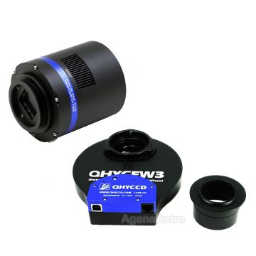 QHY 183M Cooled Monochrome Astronomy Camera and 7-position 1.25" Small Electronic Filter Wheel # QHY183M-KIT1