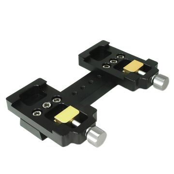 Agena Dovetail Converter to Convert V Series Vixen Mount to D Series Losmandy Mount - 205mm (8.1") Length # D2V-01