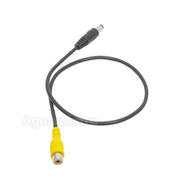 Agena AstroCell 5.5x2.1mm Male to RCA/Phono Female Jack Power Conversion Cable (0.5m Long) # AC-C05