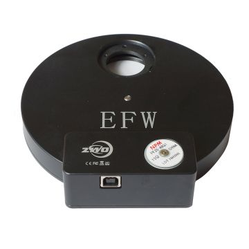ZWO 7-Position Electronic Filter Wheel for 36mm Unmounted Filters # EFW7-36