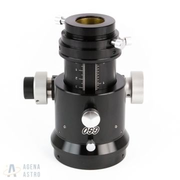 GSO 2" EAF Compatible Linear Bearing Crayford Focuser for Refractors w/ Camera Rotator & M56 Thread - Dual Speed (with 96.6mm Flange)