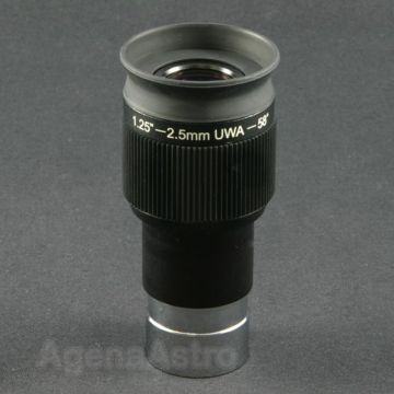 Agena 1.25" Wide Angle High Definition Eyepiece - 2.5mm