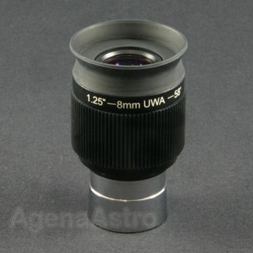 Agena 1.25" Wide Angle High Definition Eyepiece - 8mm