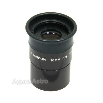 Brandon 1.25" Eyepiece with Rubber Eyecup - 16mm # VB16EC