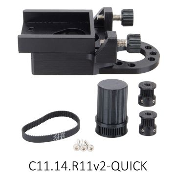 BuckeyeStargazer SCT QUICK Mounting Bracket for ZWO EAF # EAF-C11.14.R11v2-QUICK