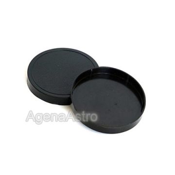 Agena End Cap: ID = 2.00" (50.8mm), Plastic, Black