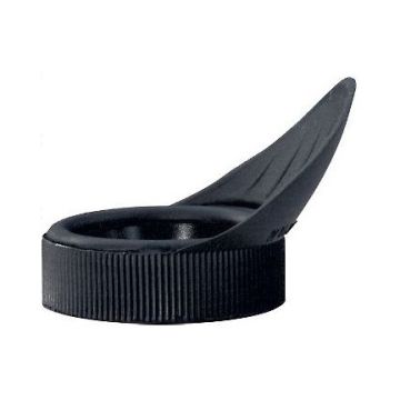 Agena Eyepiece Eye Guard - Winged: ID = 1.32" (33.5mm), Rubber, Black, For Some 1.25" Eyepieces
