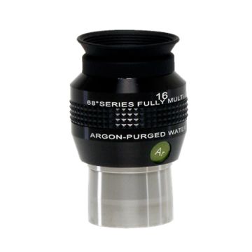Explore Scientific 1.25" 68° Series Argon-Purged Waterproof Eyepiece - 16mm