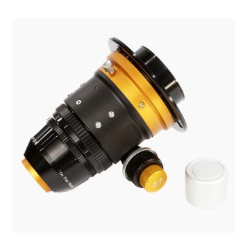 William Optics R&P33 Focuser & Dr. Flat Master 0.8x Reducer/Flattener for 12-16" GSO RC Telescopes: Gold