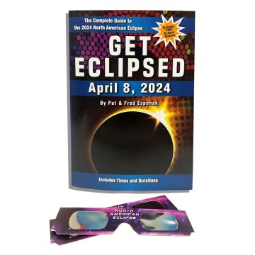 Get Eclipsed: The Complete Guide to the 2024 North American Eclipse [By Espenak] - with 2 Solar Eclipse Glasses