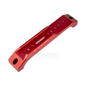 William Optics 243mm Saddle Handle Bar - Red # M-HC243RD