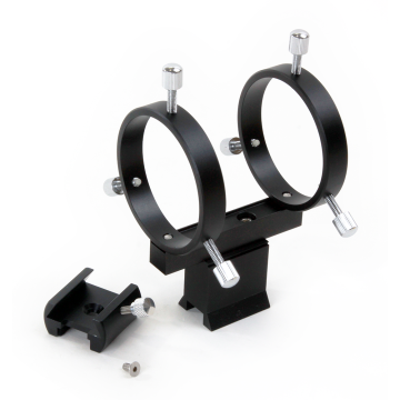 William Optics Finder Bracket for 50mm Finders with Base for V-Power Focusers # M-FB50-B-V
