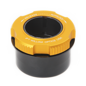 William Optics 2" to 1.25" RotoLock Eyepiece Adapter - Gold # F-ROTO-A2-125GDII