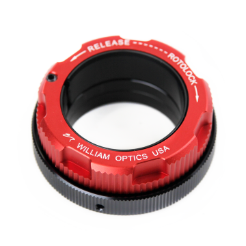William Optics 2" M63 Rotolock Visual Back for Star 71-II / GT71 / Z73 Telescopes - Red