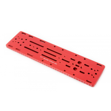 William Optics Swan Dovetail Plate for Losmandy Style Saddle: 400mm (15.7") Length - Red # M-PSRD