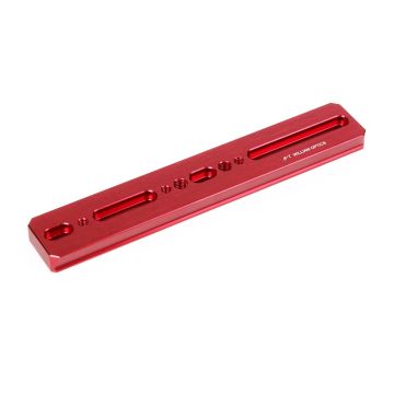 William Optics Dual-Sided Vixen/Arca Swiss 245mm (9.6") Dovetail Plate - Red # M-PRC245RD