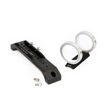 William Optics 243mm Saddle Handle Bar with 50mm Clamping Guiding Rings # M-HC243BL-GR50IISL