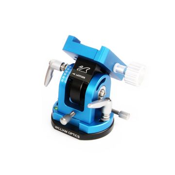 William Optics Vixen Style Mount for iOptron SkyGuider Pro - High Latitude (32-59&#176;) Version - Blue
