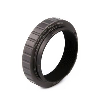 William Optics 48mm T-Ring for Canon SLR/DSLR EOS Cameras - Space Gray # YE-TR-M48CN-TG